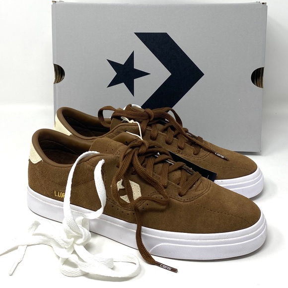 Converse Louie Lopez OX Low Shoe Skate Sneaker Casual Men's Suede Brown A04611C - Picture 2 of 11
